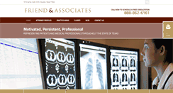 Desktop Screenshot of friendassoclaw.com